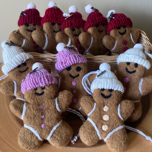 Gingerbread Person Tree Ornament