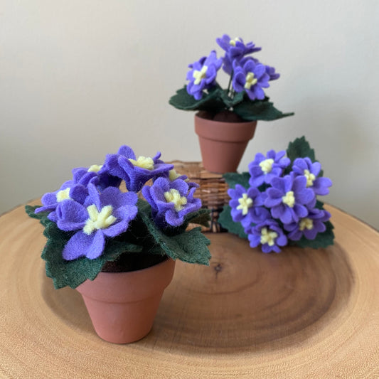 Primrose: February Birth Month Felt Flower