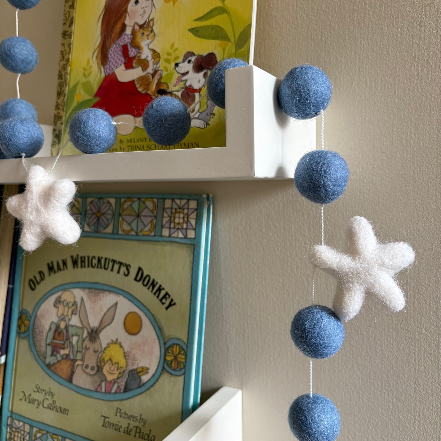 Felt Star Garland