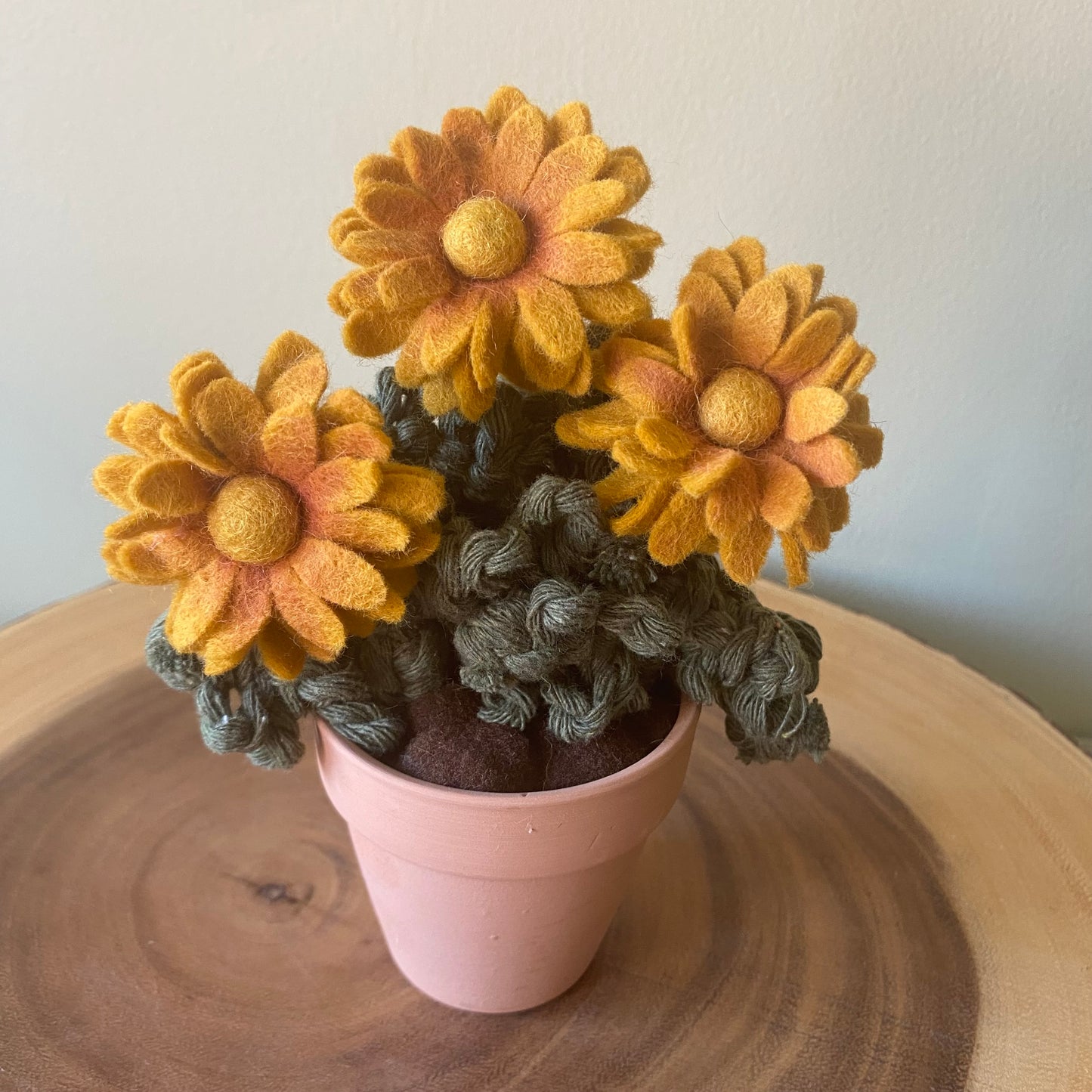 Vintage Gold Chrysanthemum