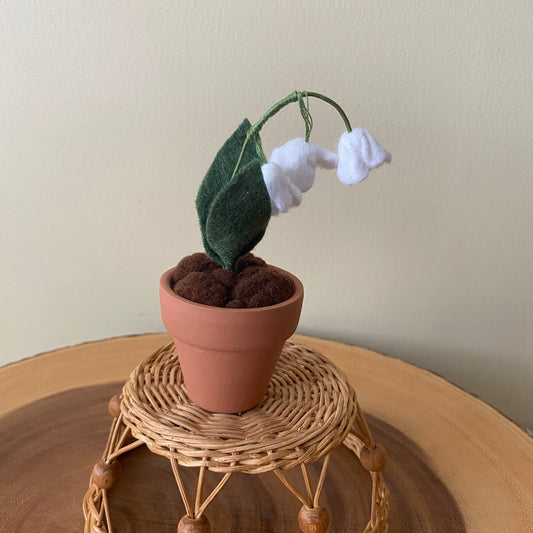 Lily of Valley Felt Flower (discontinued style)