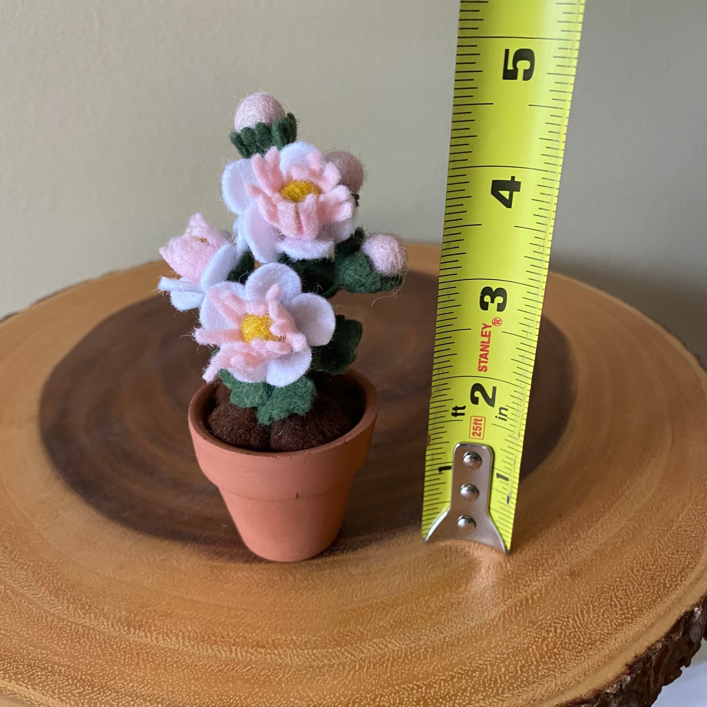 Hawthorne: May Birth Month Felt Flower