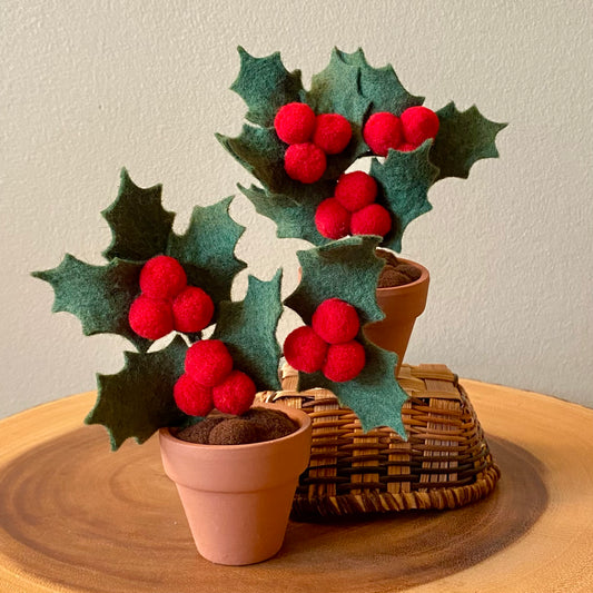 Holly: December Birth Month Flower (previous style)