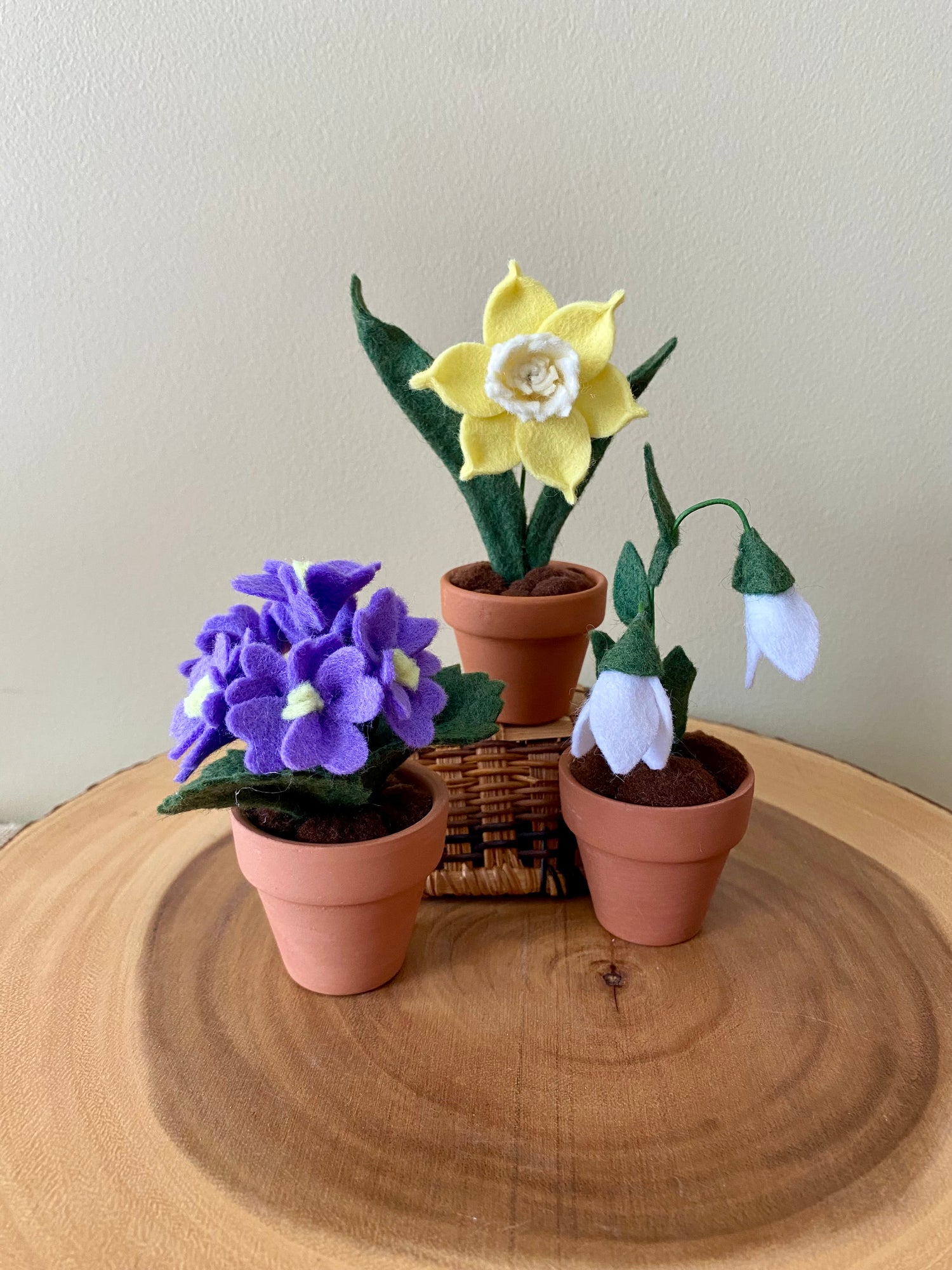 Birthday Blooms: Birth Month Felt Flowers