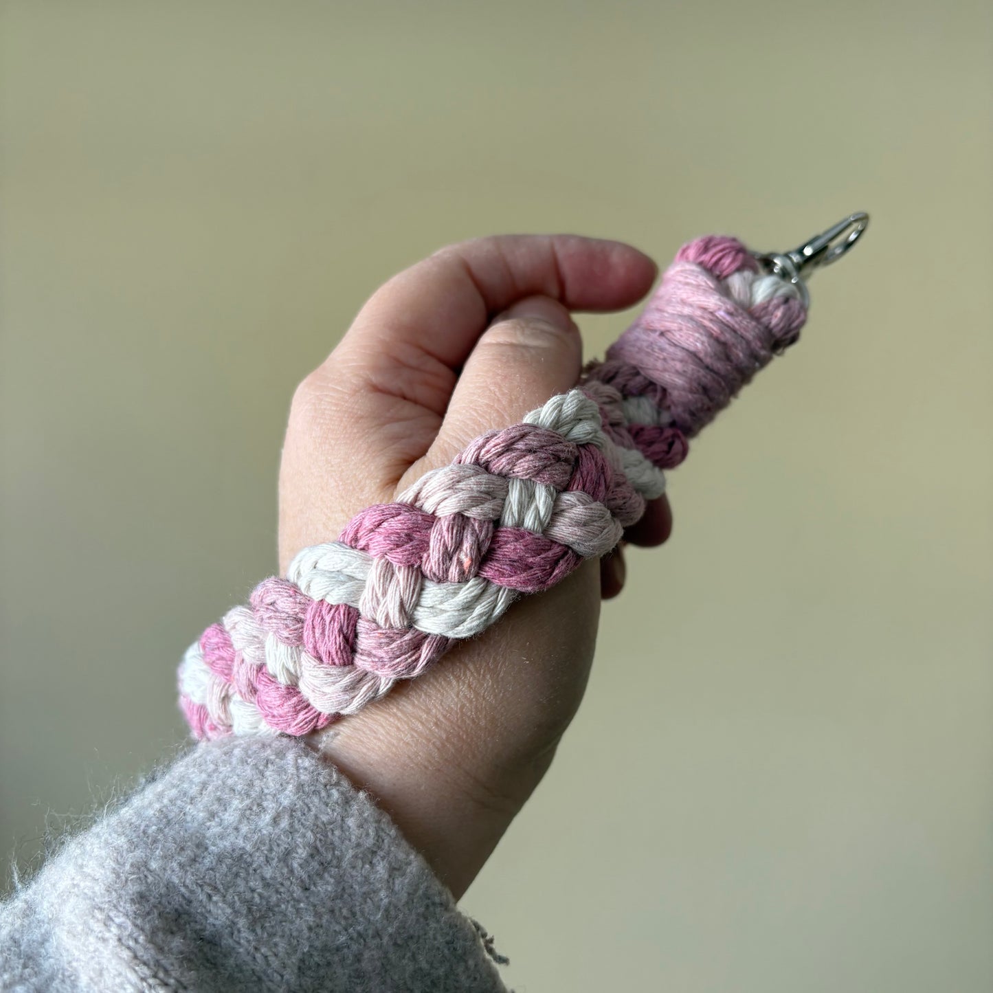 Handmade Macrame Wristlet
