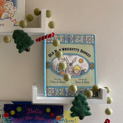 Felt Tree & Candy Cane Garland