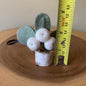 Holiday Hanging Holly & Mistletoe Tree Ornaments