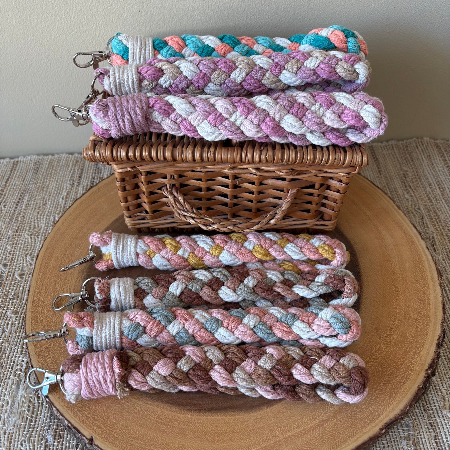 Handmade Macrame Wristlet