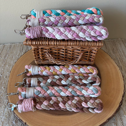 Handmade Macrame Wristlet