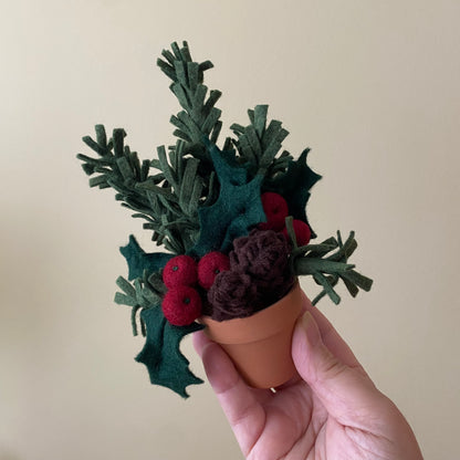 Christmas Plant Pot