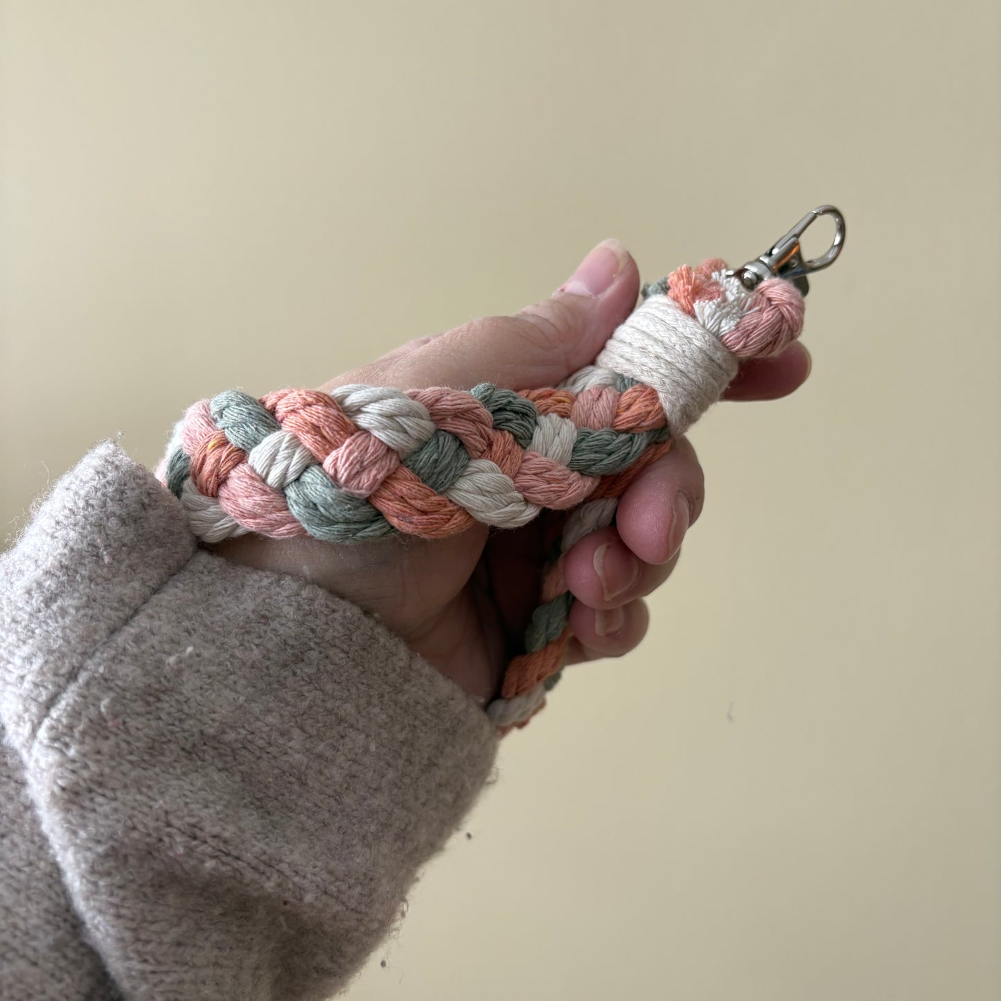 Handmade Macrame Wristlet