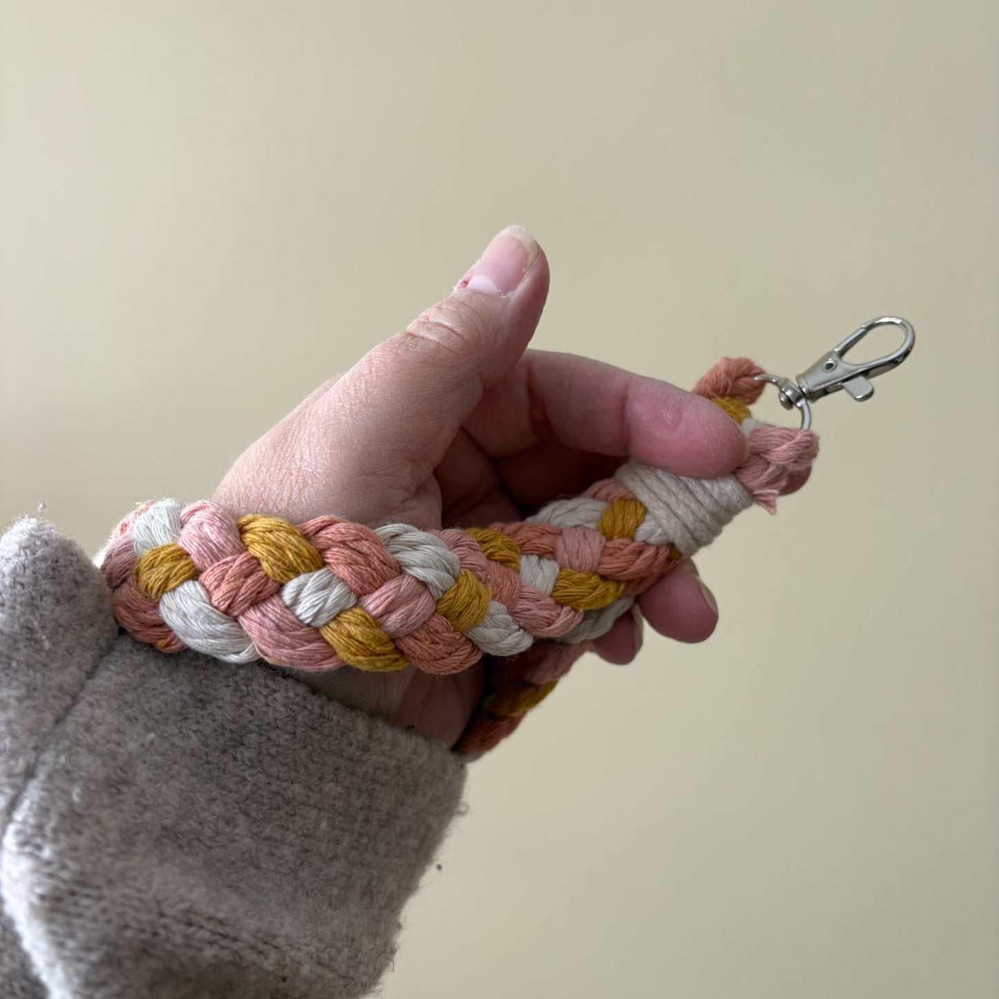Handmade Macrame Wristlet