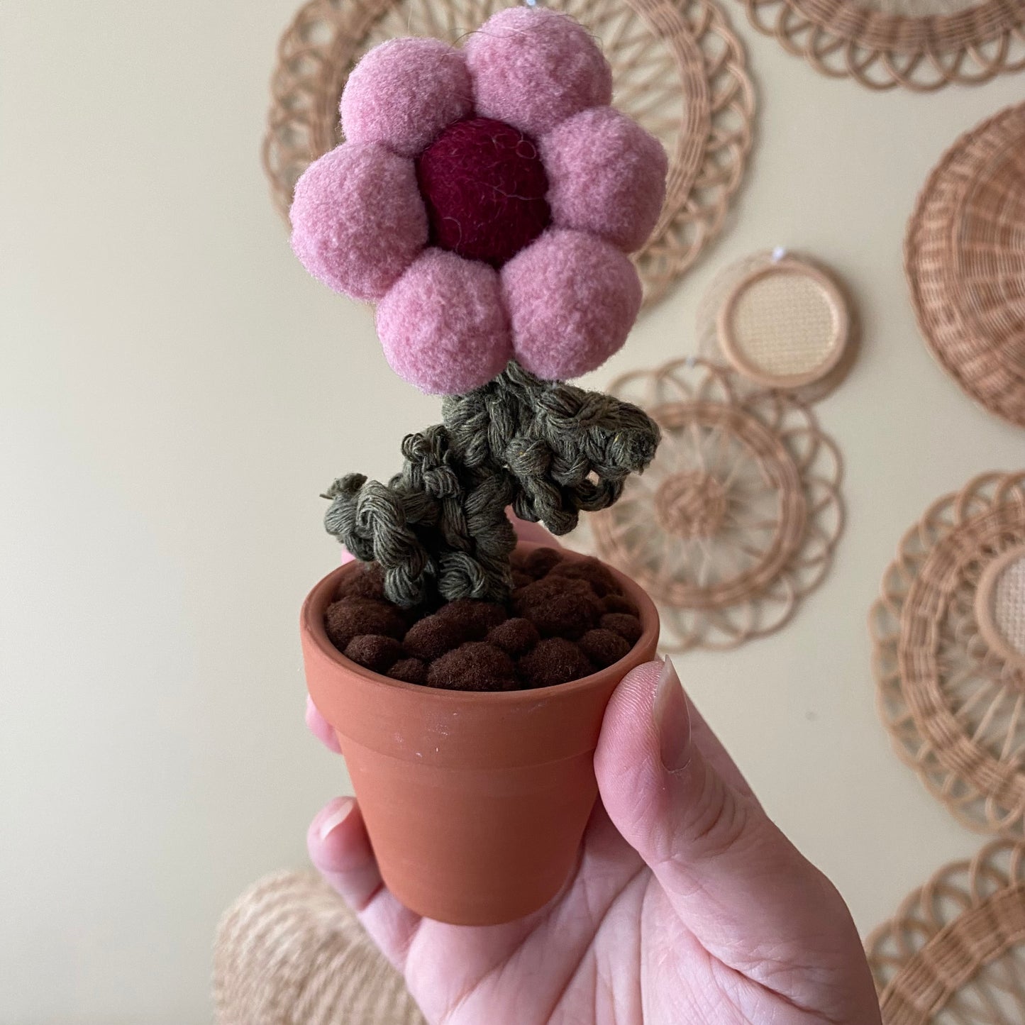 Pompom Flower - Single ***discontinued colour***