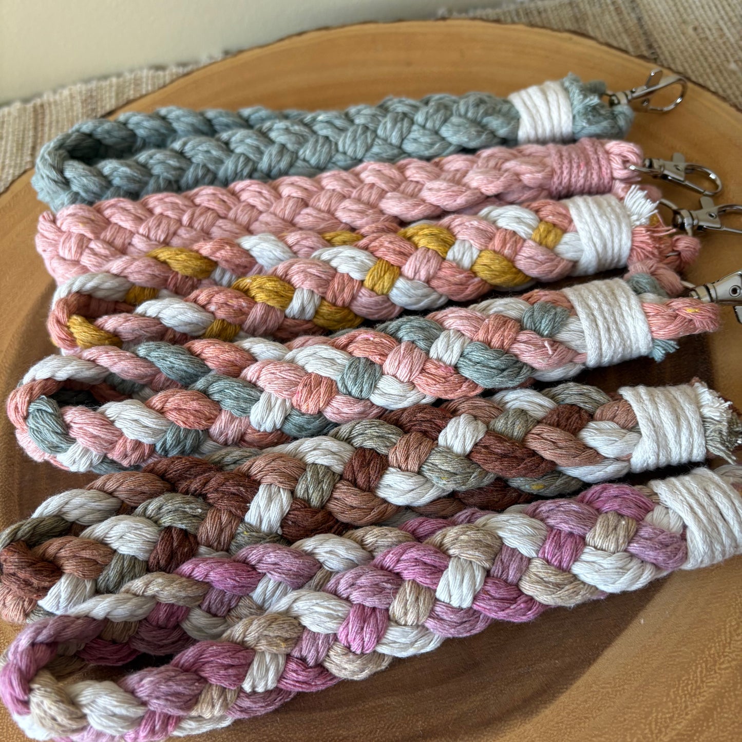 Handmade Macrame Wristlet