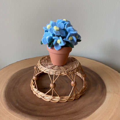 Forget-me-not Forever Felt Flower