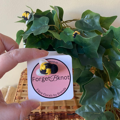 Plant Charm/Magnet - Ladybug/Bee/Spider