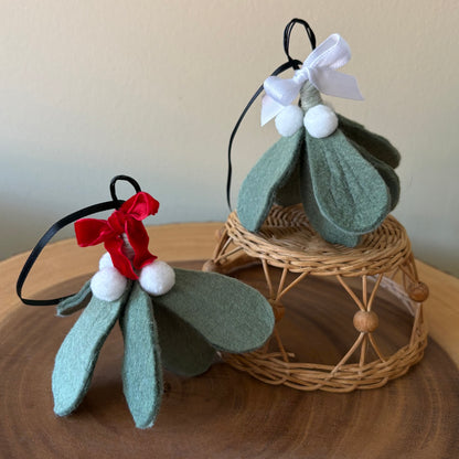 Hanging Holiday Mistletoe