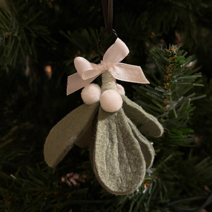 Hanging Holiday Mistletoe