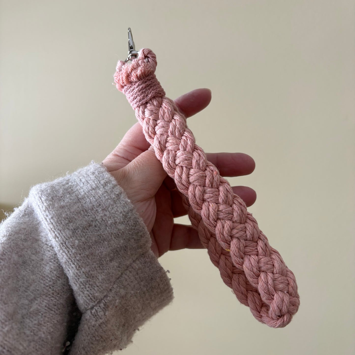 Handmade Macrame Wristlet