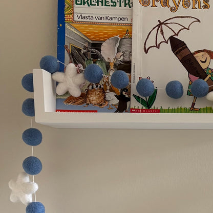 Felt Star Garland
