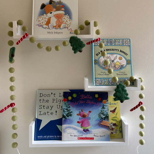 Felt Tree & Candy Cane Garland