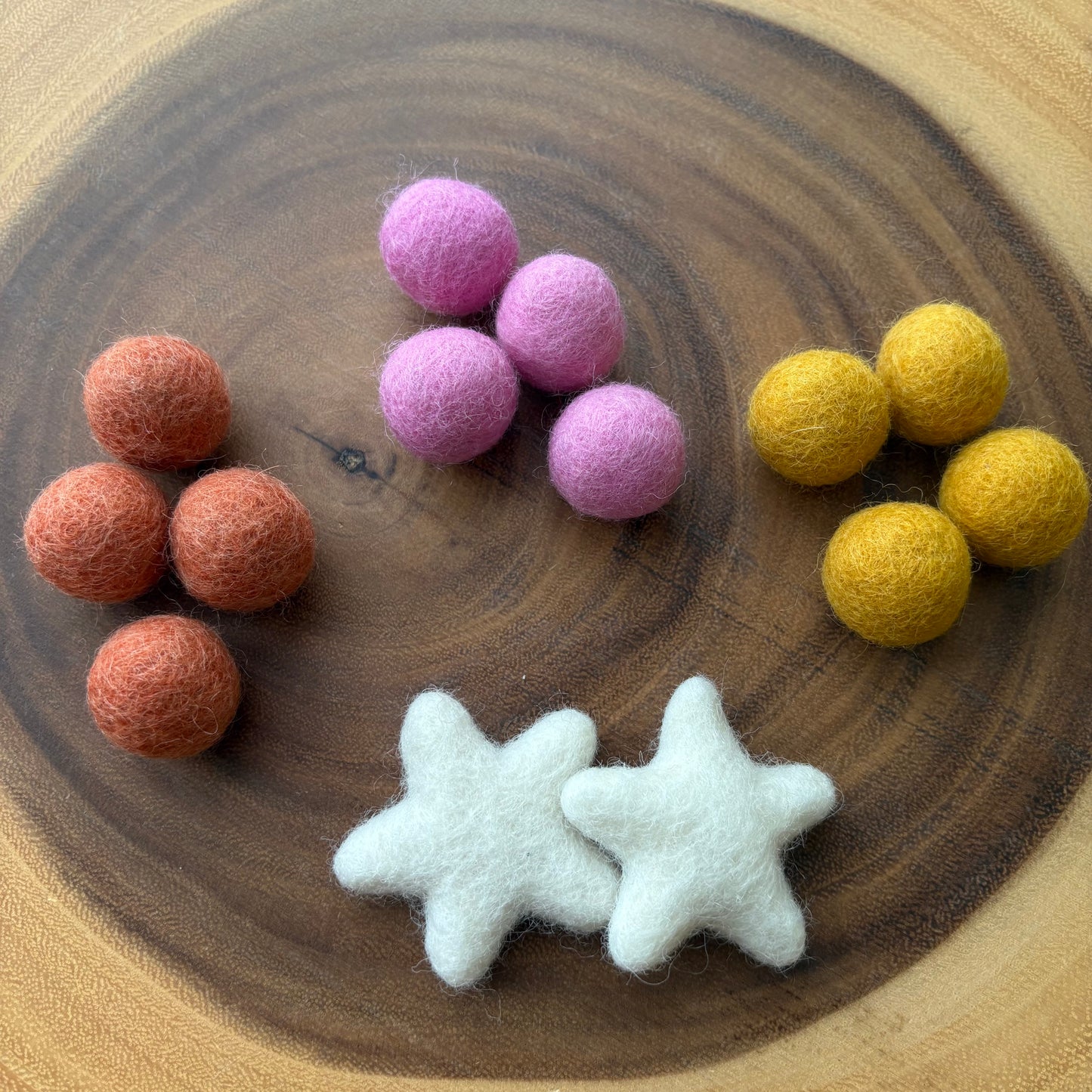 Garland- White Stars