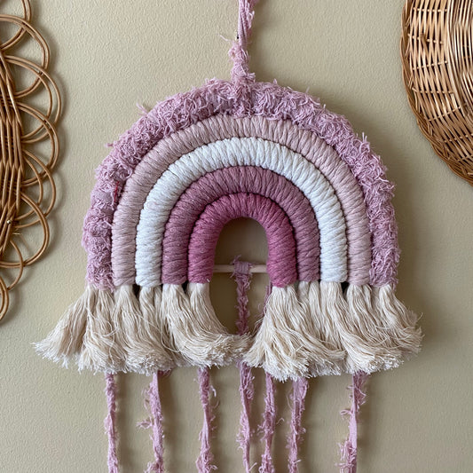 Rainbow hair clip holder