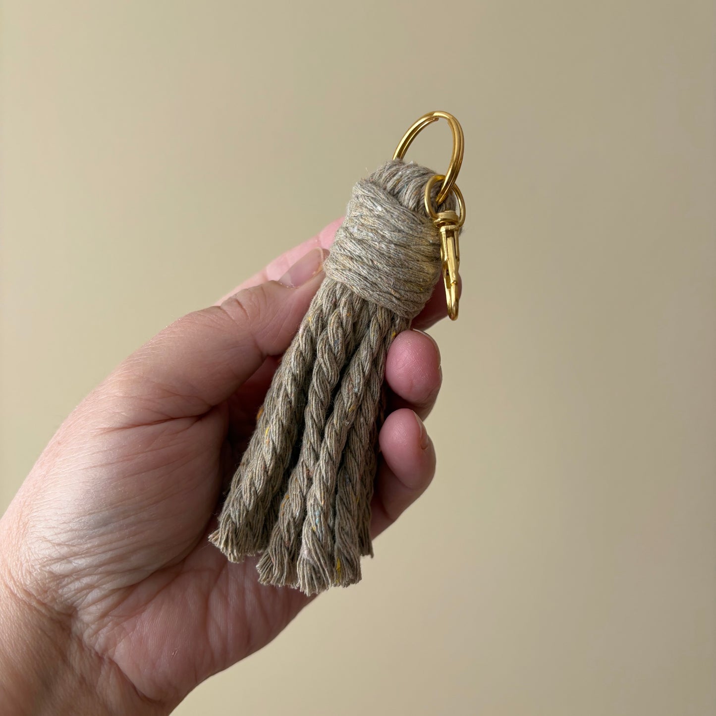 Macrame Small Tassel Keychain/Bag Charm