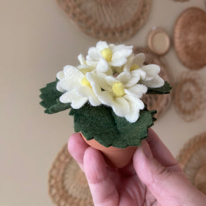 Primrose: February Birth Month Felt Flower