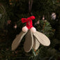 Hanging Holiday Mistletoe