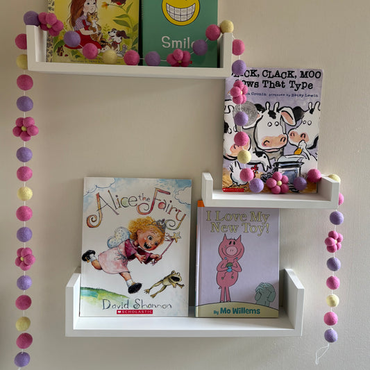Felt Flower Garland