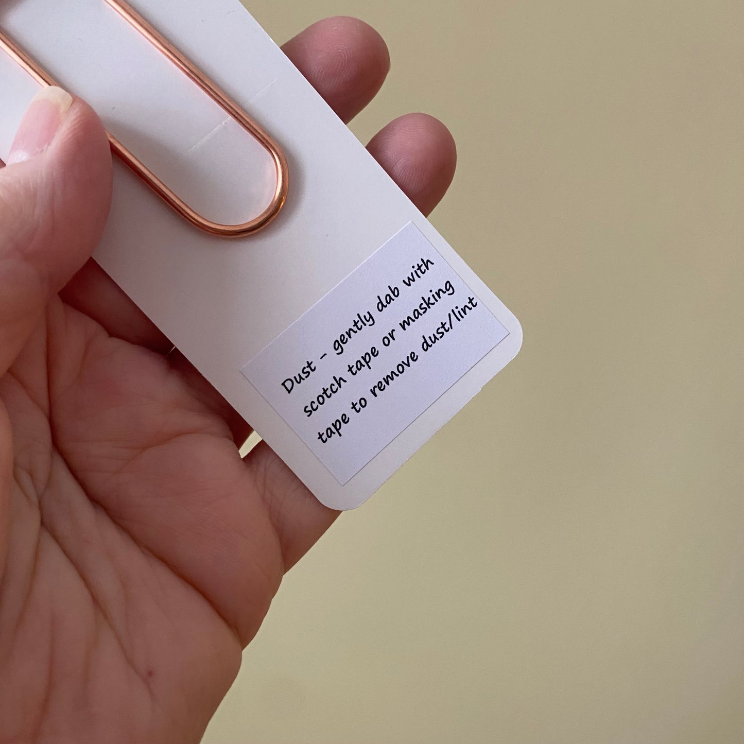 Flower Bookmark/ Oversized Paperclip