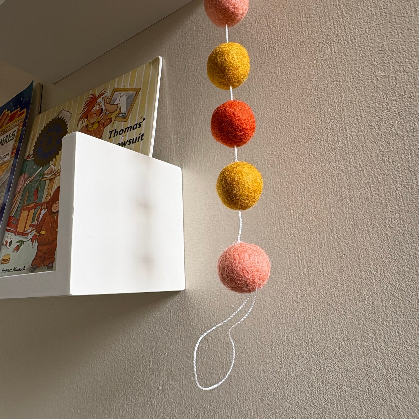 Fall Colours Felt Pumpkin Garland