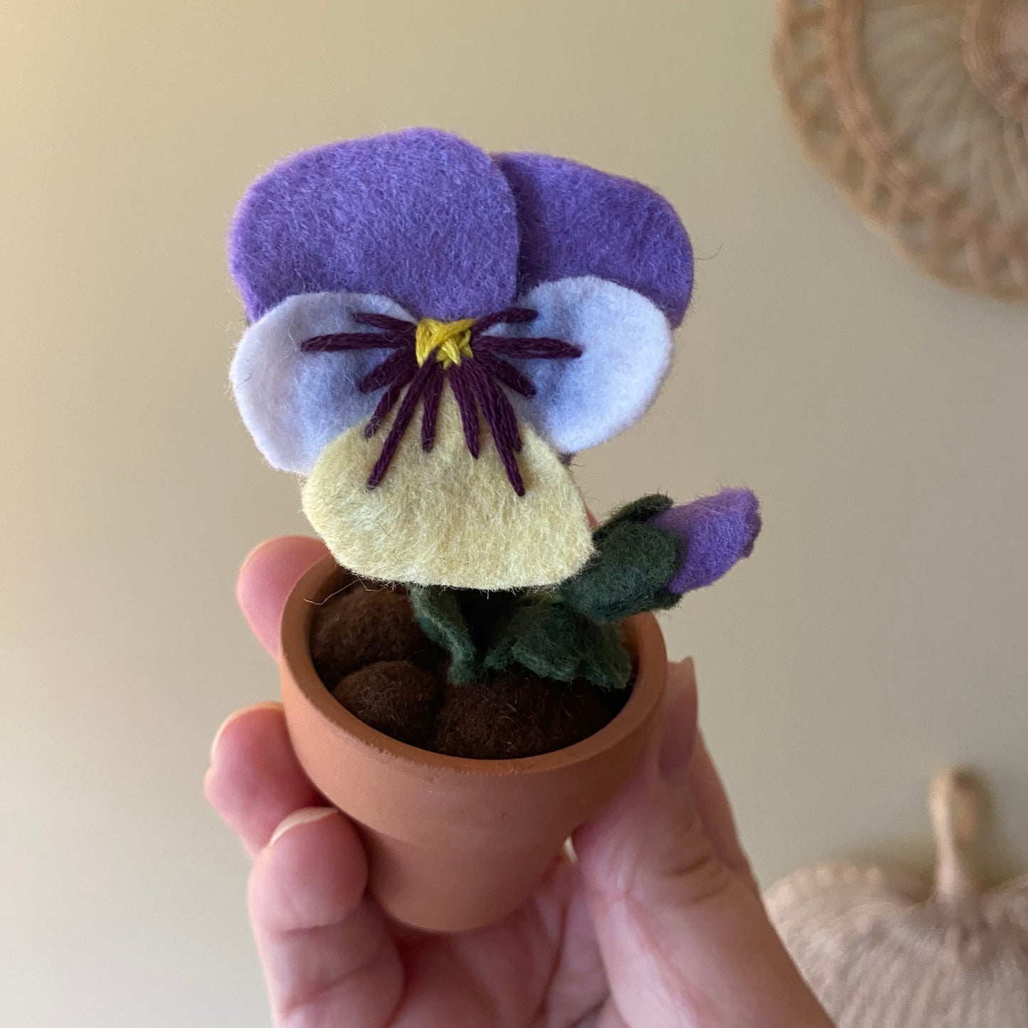 Pansy (Felt) older style***