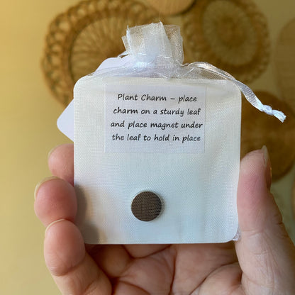 Plant Charm/Magnet - Ladybug