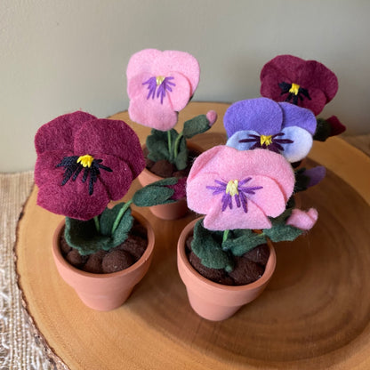 Pansy (Felt) older style***