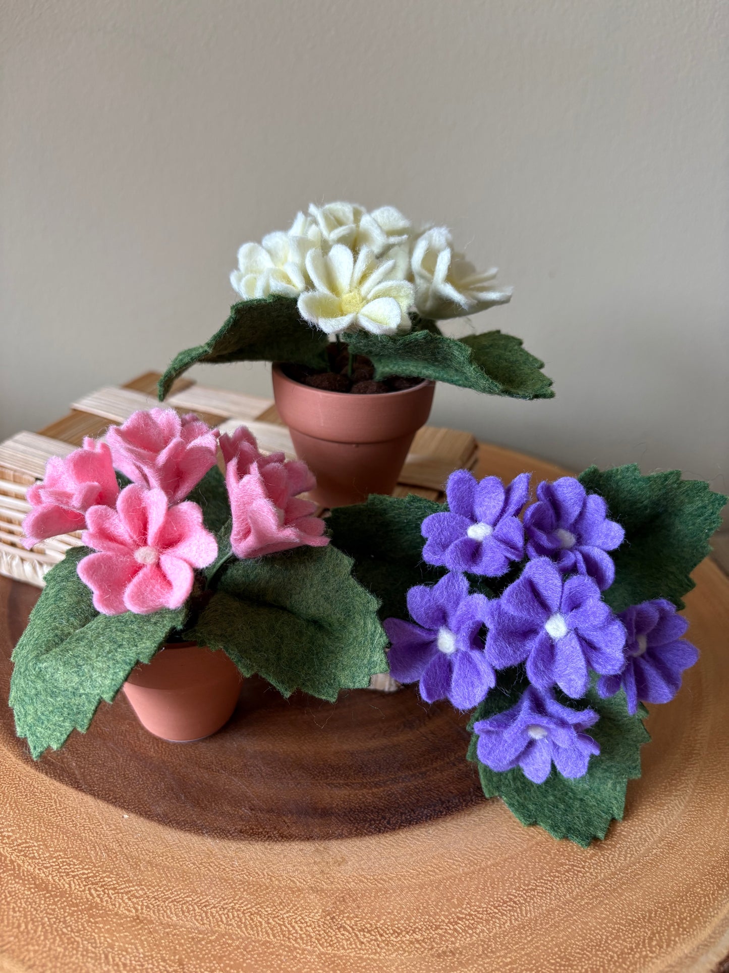 Primrose: February Birth Month Felt Flower