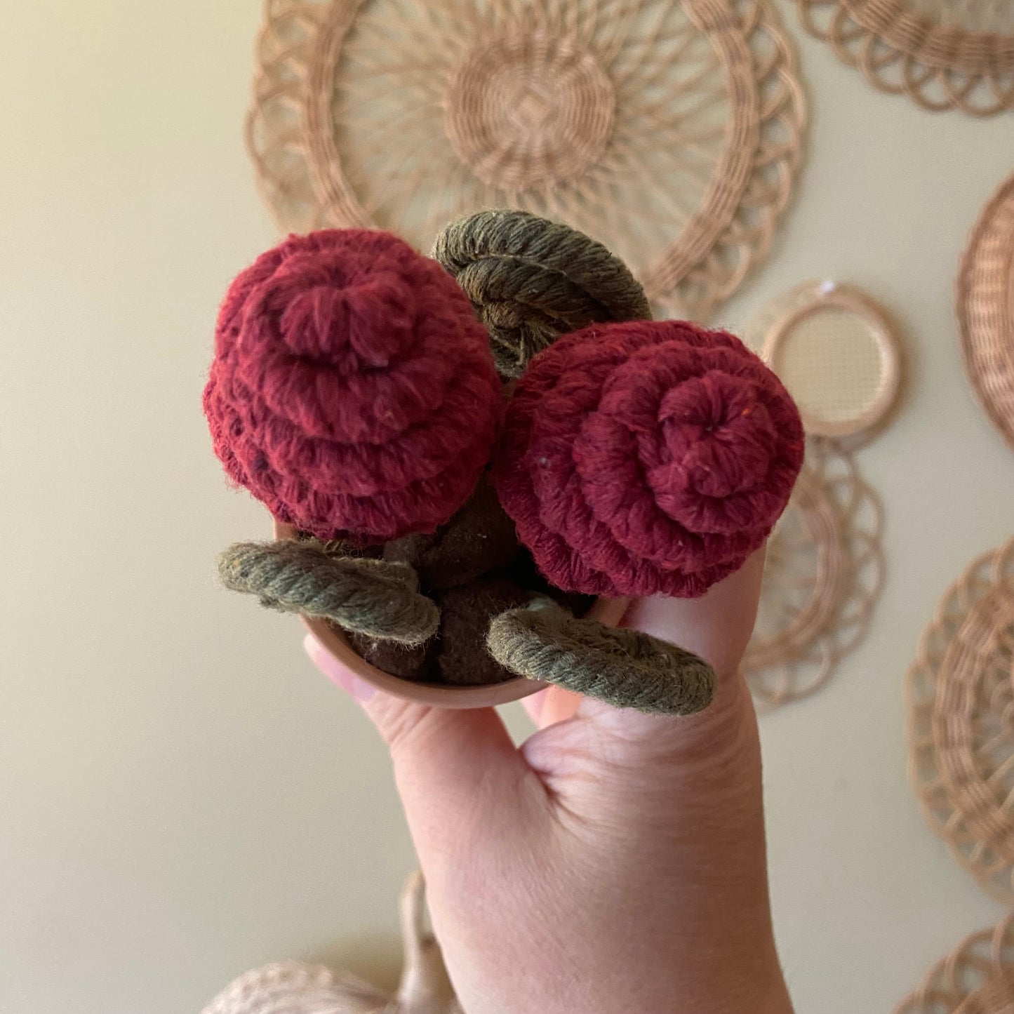 Macrame Mushrooms ***older style***