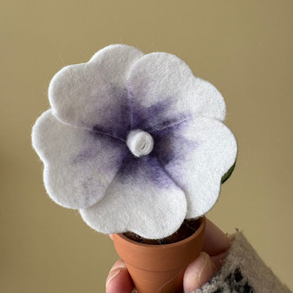 Morning Glory: September Birth Month Felt Flower