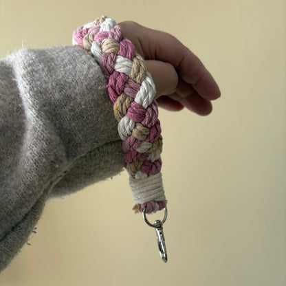 Handmade Macrame Wristlet