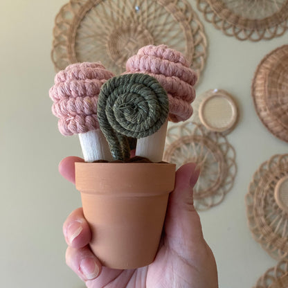 Macrame Mushrooms ***older style***