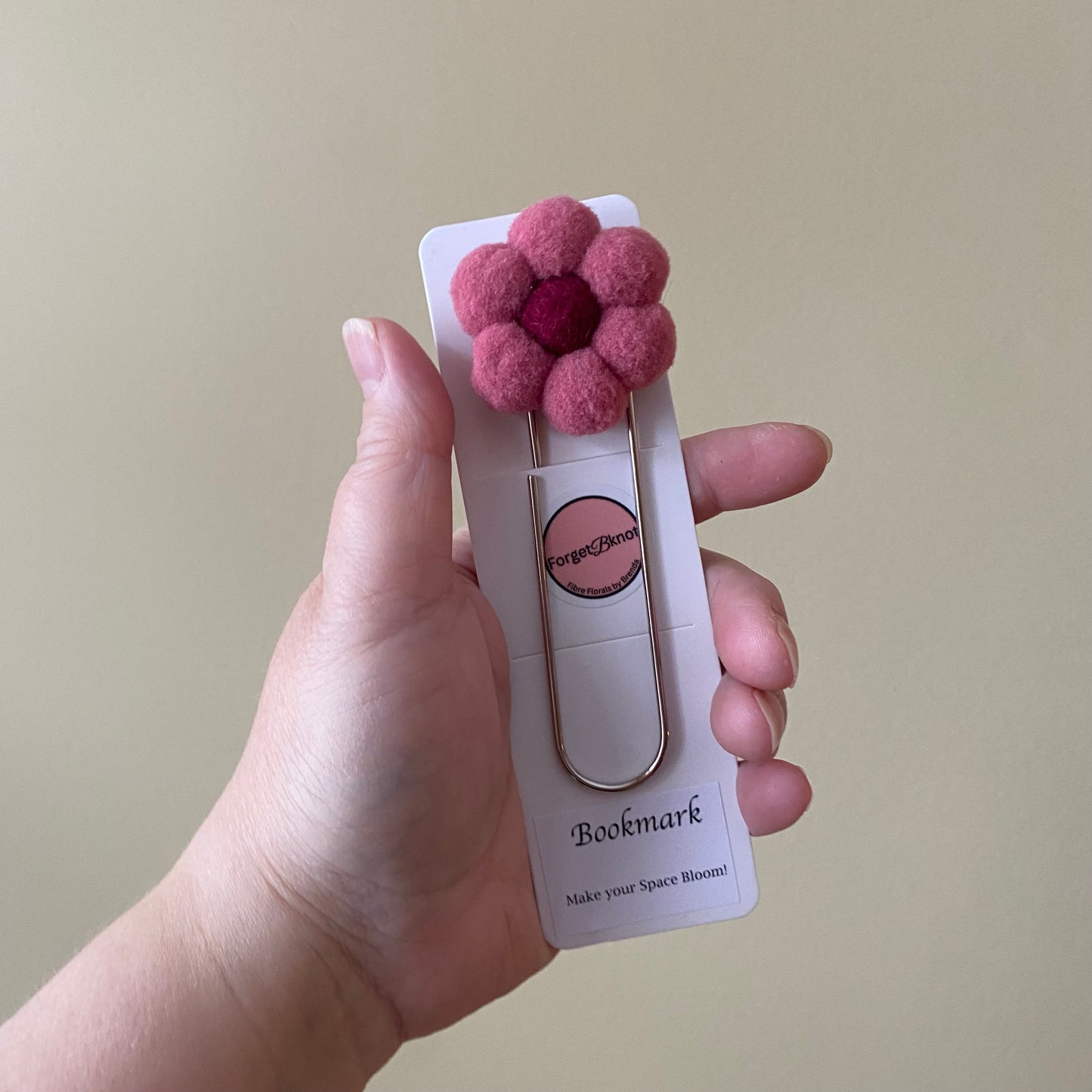Flower Bookmark/ Oversized Paperclip
