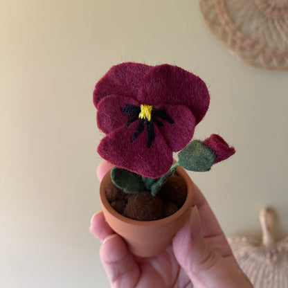 Pansy (Felt) older style***