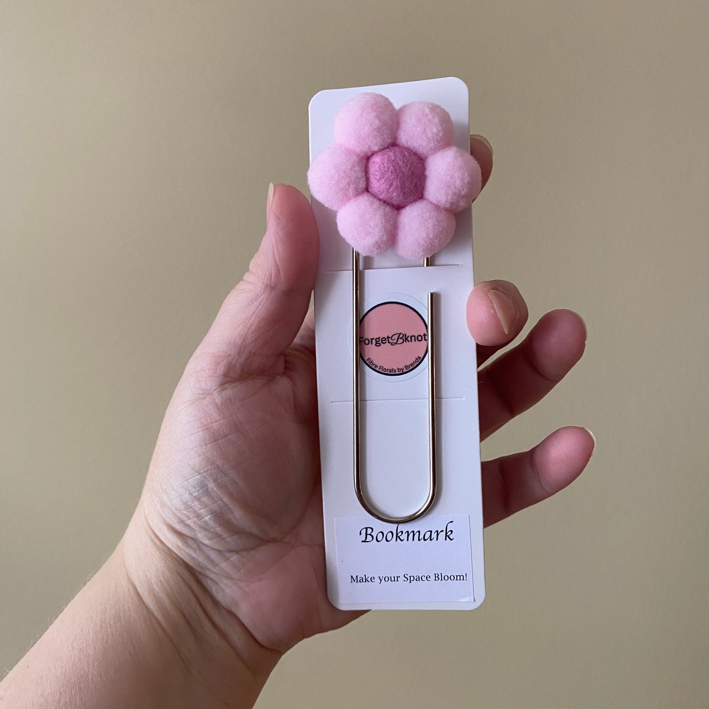Flower Bookmark/ Oversized Paperclip
